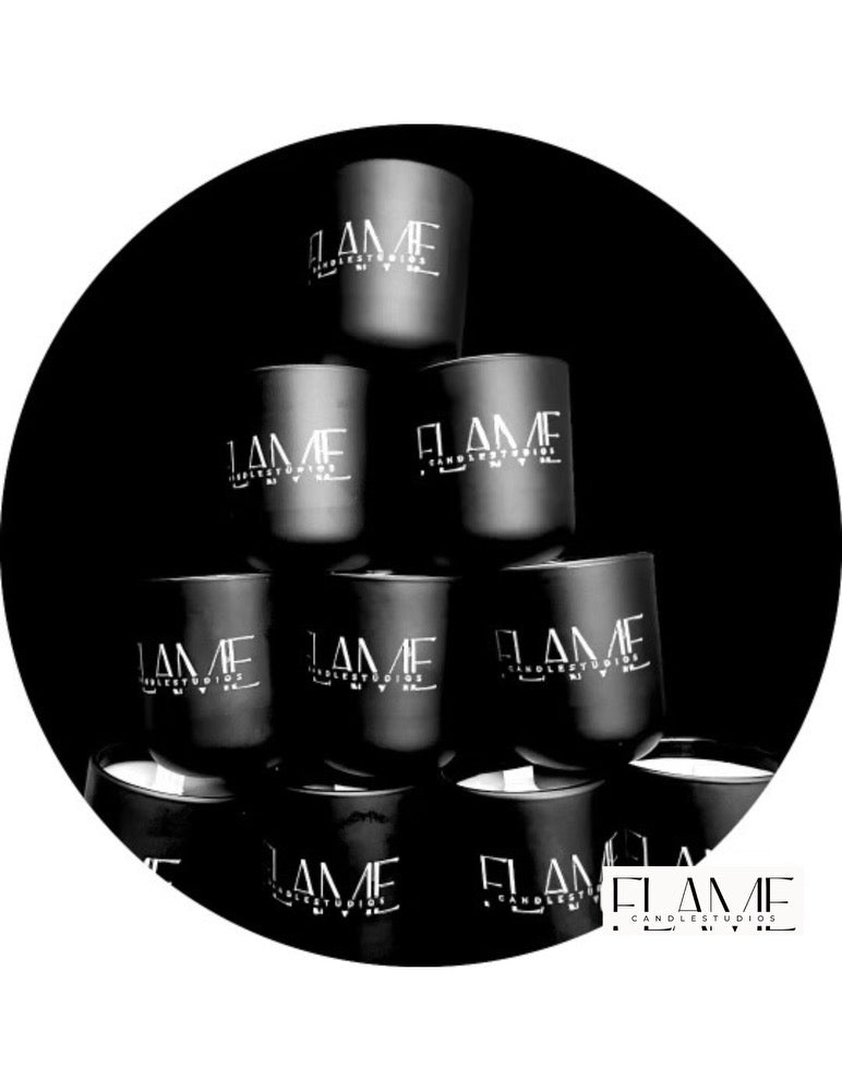 Matte Black Designer Fragrance Miniatures