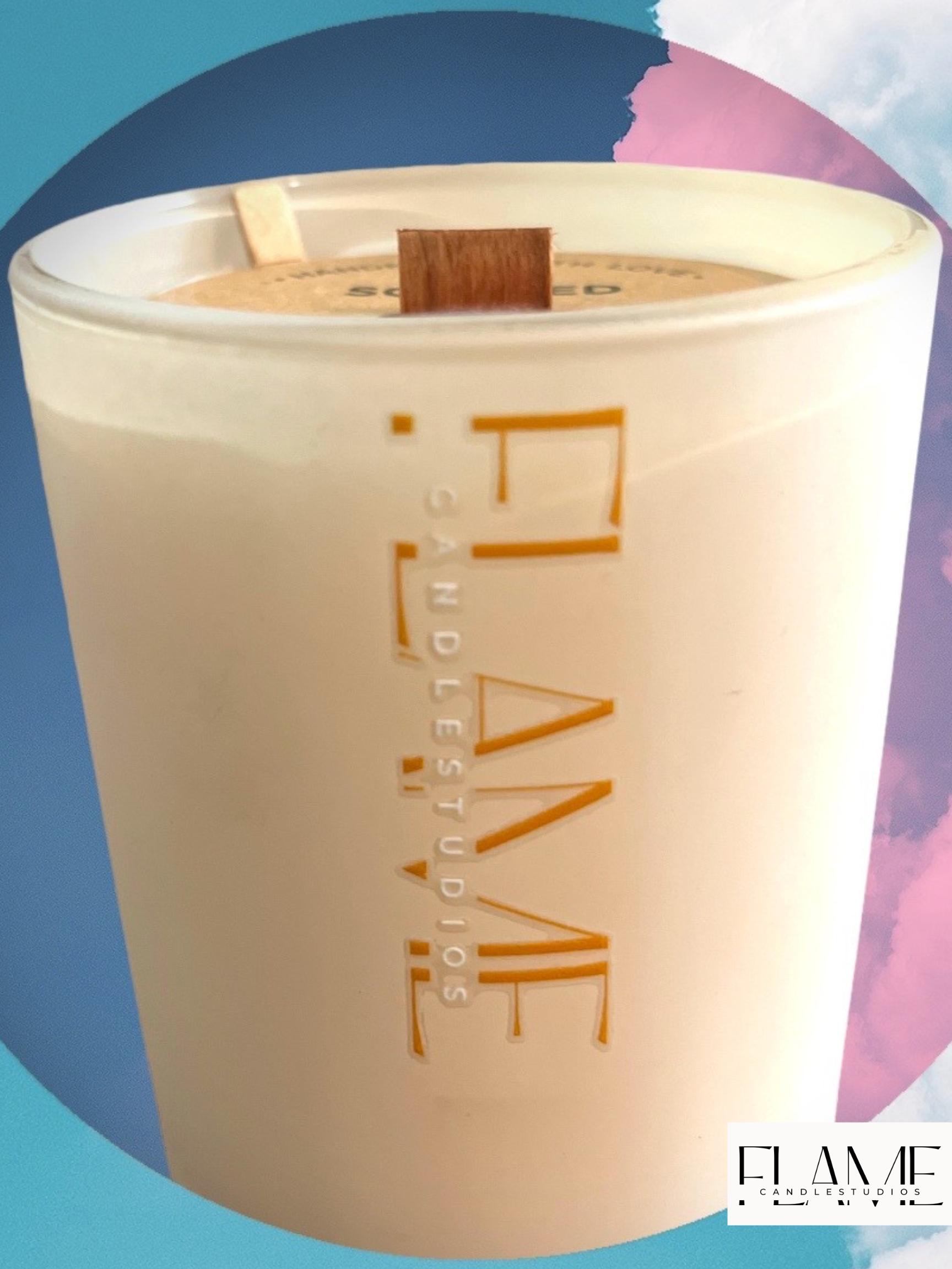 7oz Luxury Wood wick Candle DRIFTWOOD BEACH