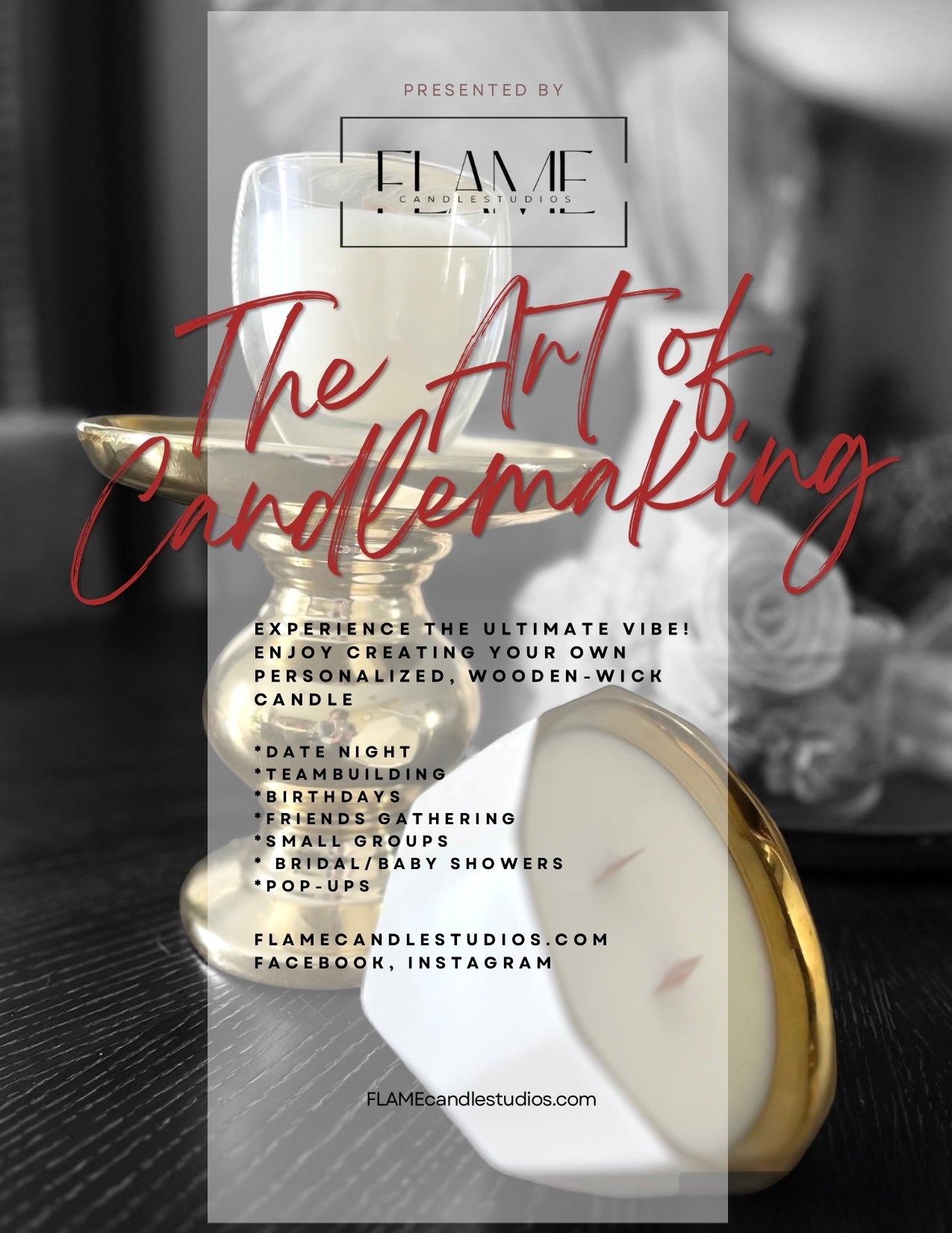 Scents & Sips Luxury Candlemaking Experience