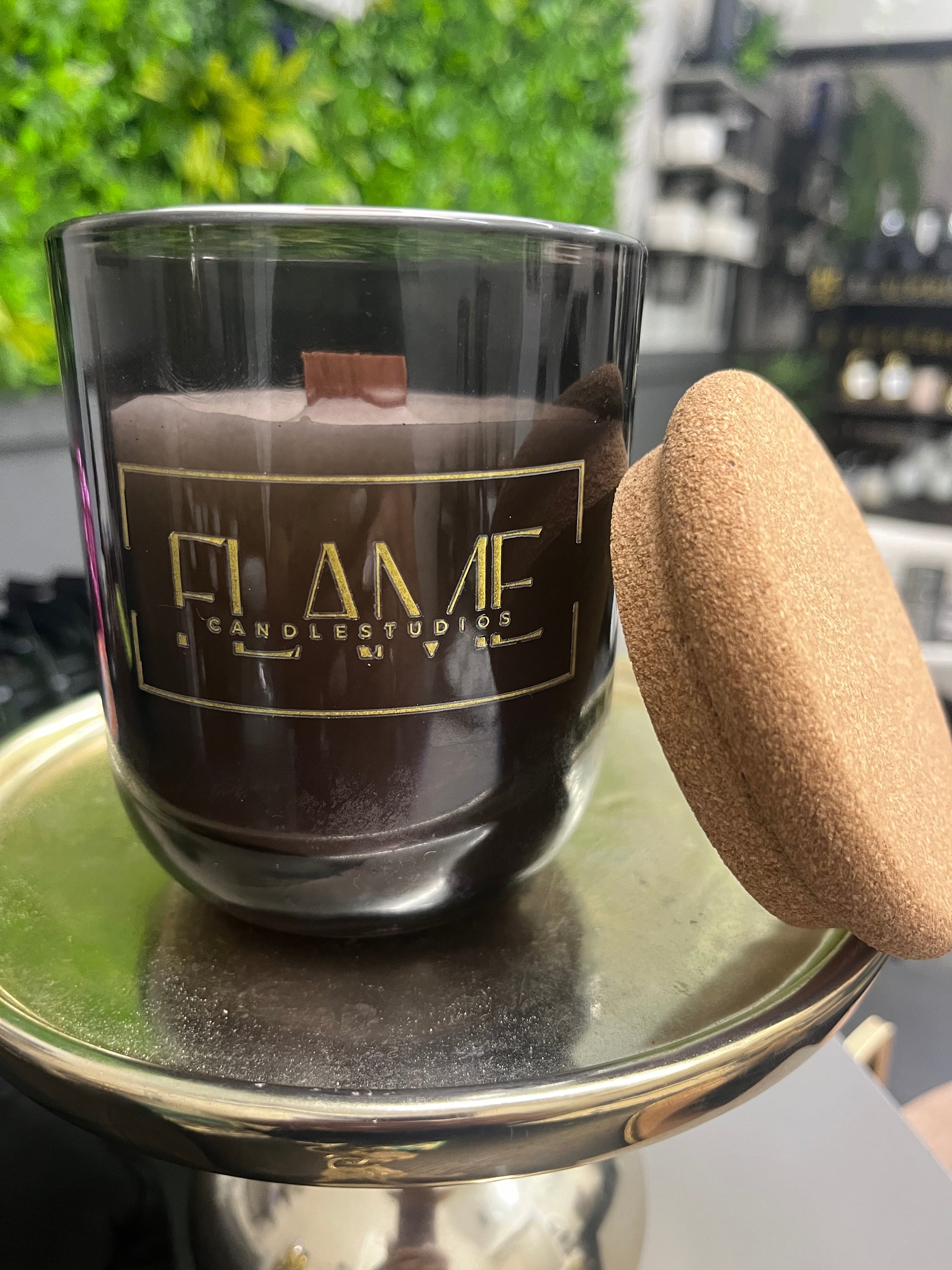 9oz Cork-top Wood-wick Scented Candle CHAMOMILE inspired by Dr Teal’s