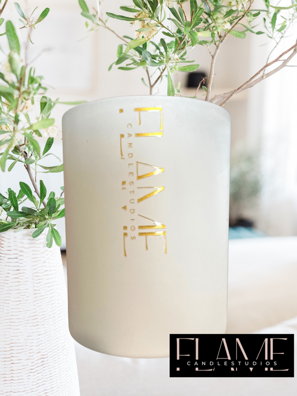 7oz Luxury Wood Wick Coconut Wax Candle - Mango Bowl