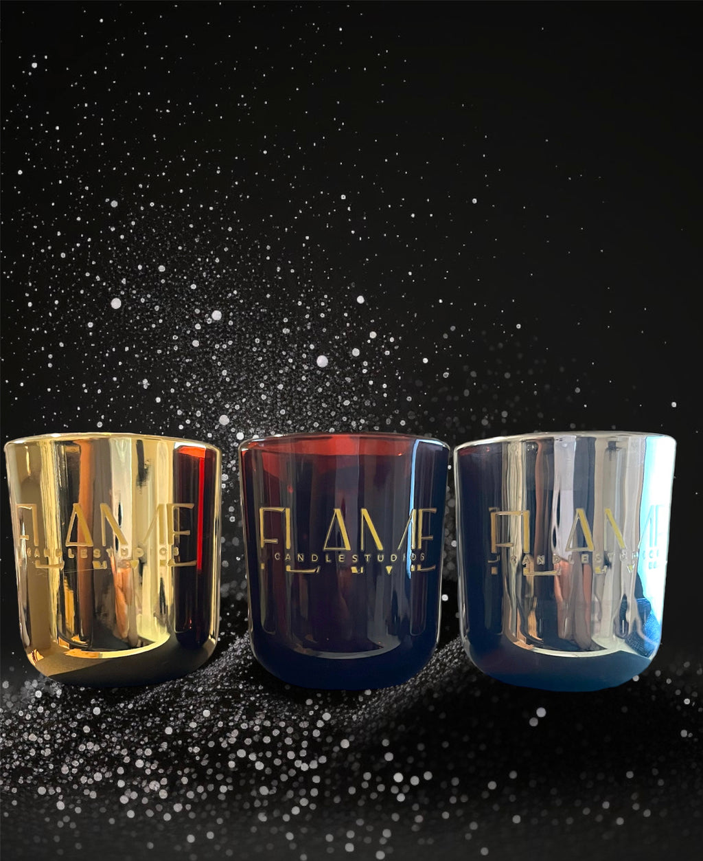 Luxe Trio - 3 candle set - wooden wick